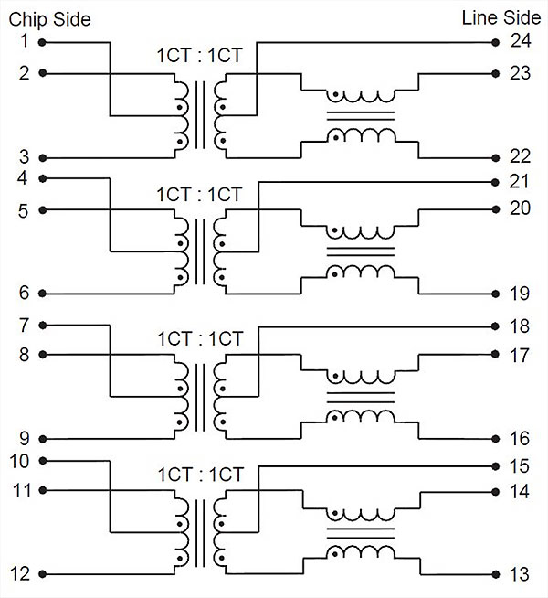 BELL integrated transformers schematic diagram