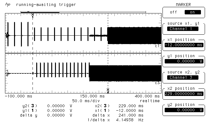 Tracking of autonegotiation using digitising ossciloscope in 100BASE-T